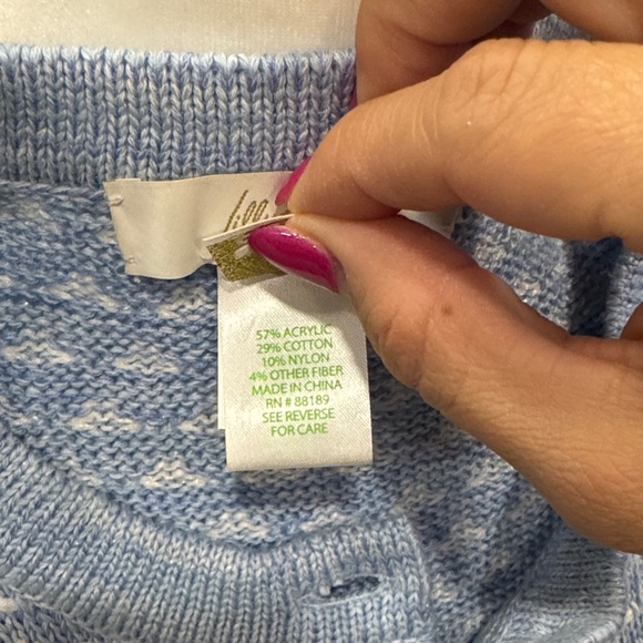 Lilly Pulitzer Theodorah Sweater Dress - Picture 8 of 8